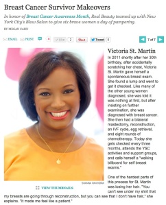 Victoria St. Martin featured on realbeauty.com